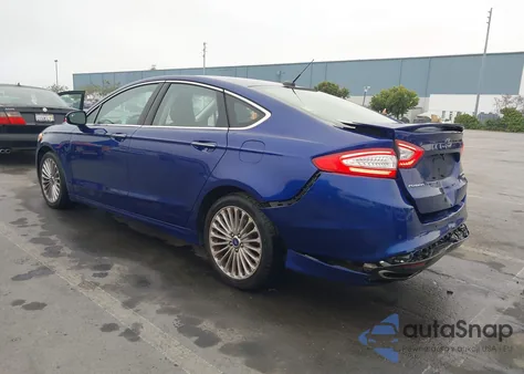 2015 Ford Fusion Titanium z USA, uszkodzony, nr VIN 3FA6P0K95FR247918